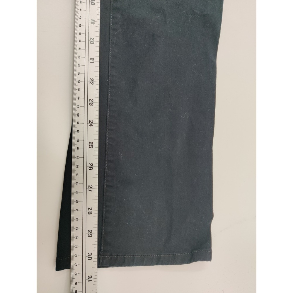 Gloria Vanderbilt Amanda Trouser Black Pants Size 10 Average Fit - Picture 8 of 9